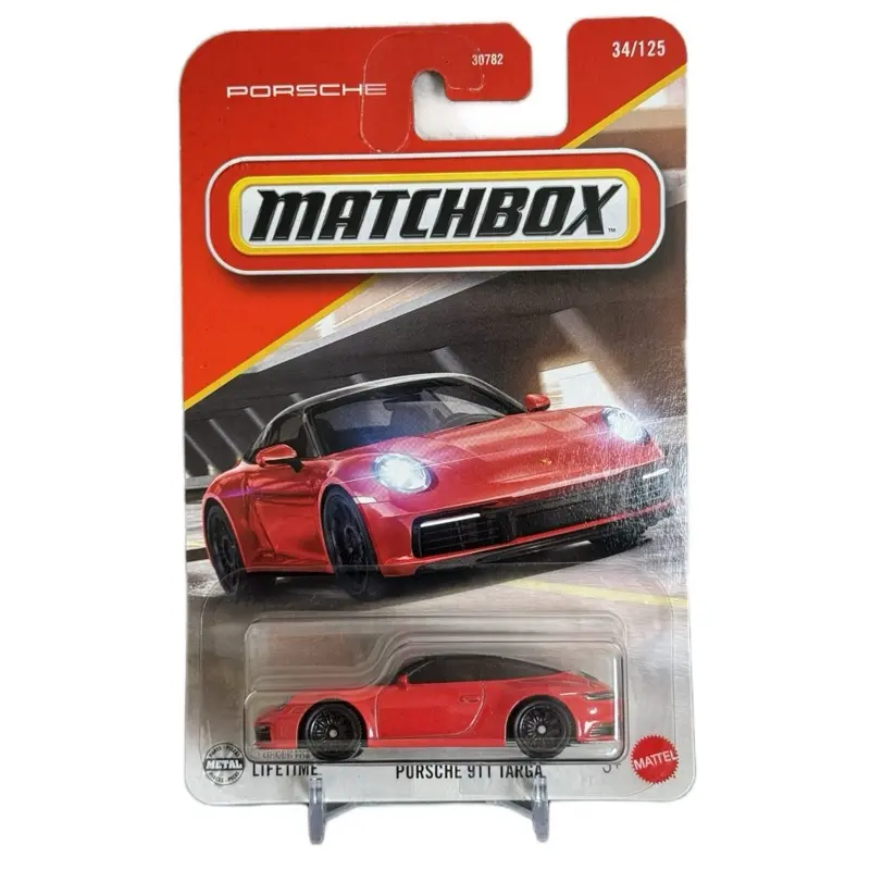 Matchbox Porsche 911 Targa 1:64 Collectible Diecast Sports Car - Scale Model Toy for Collectibles & Entertainment Enthusiasts, Collectible Model Car, Diecast Car Model
