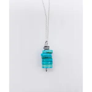 TURQUOISE SHELL NECKLACE
