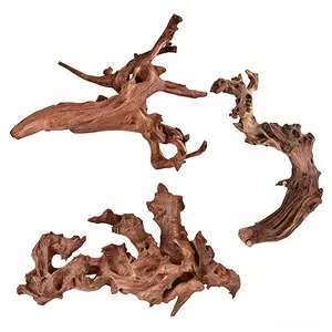 Premium Driftwood for Aquarium Decor – Perfect for Fish Tanks, Bearded Dragons and Air Plants – Natural and Elegant Decoration for Aquatic and Reptile Environments