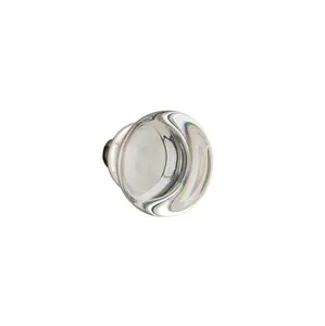 Emtek 8201PC Privacy , Rope Rosette , Providence Crystal Knob