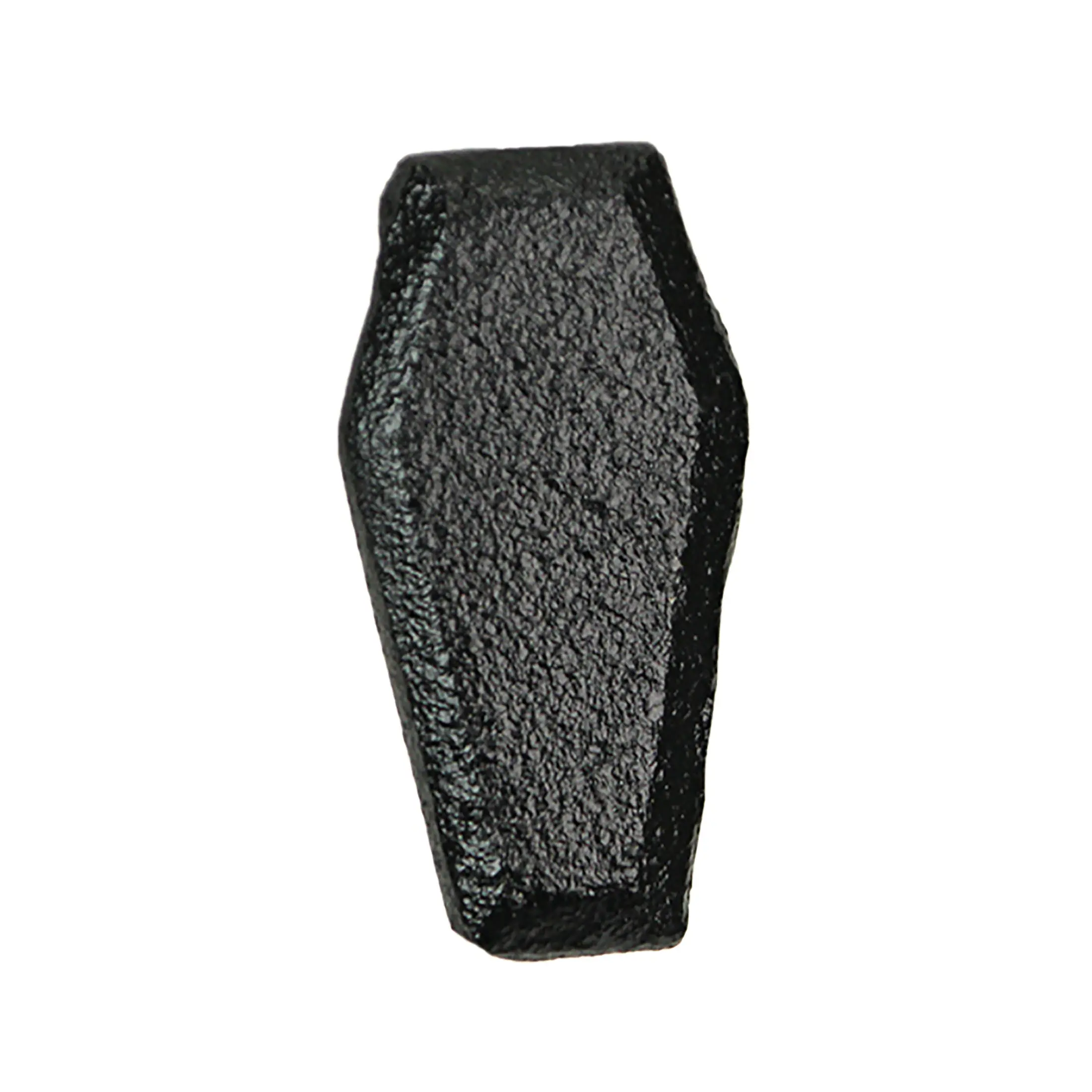 Gothic Black Cast Iron Coffin Drawer Pulls – 6-Piece Set, 2.5" Long, 1.5" High - Dark Elegance for Cabinets, Drawers, and Gothic Decor