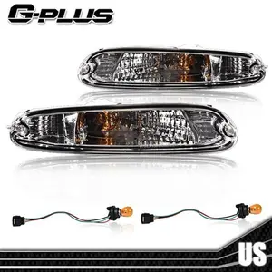 1Pair Turn Signal Lights Front Parking Lamps Fit For 1990-97 Mazda MX-5 Miata