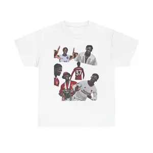 Soccer Player Kobb ie Mai noo Collage Unisex Tee, Manchester United, England, Sports Fan Gift, Football Lover Shirt