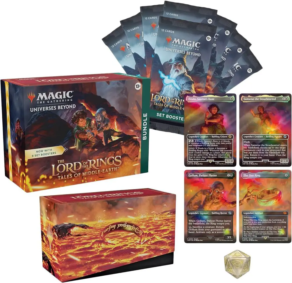 Magic: The Gathering TCG Collectible Trading Cards Bundle - Universes Beyond, The Lord of the Rings: Tales of Middle-earth