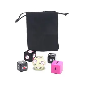 5Pcs Dice Set, Romantic 12-Sided Couples Dice – Fun Date Night Game| Wedding Accessory Or Valentine’S Gift| Icebreaker & Mood Booster