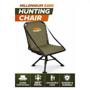 Millennium G100 Shooting Chair Comfortable Hunting Seat Durable Outdoor