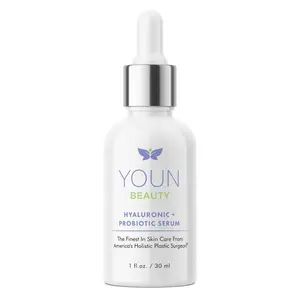 HYALURONIC + PROBIOTIC SERUM Radiant Skin Repair with Hyaluronic Acid and Probiotics Hydrate Hydrating