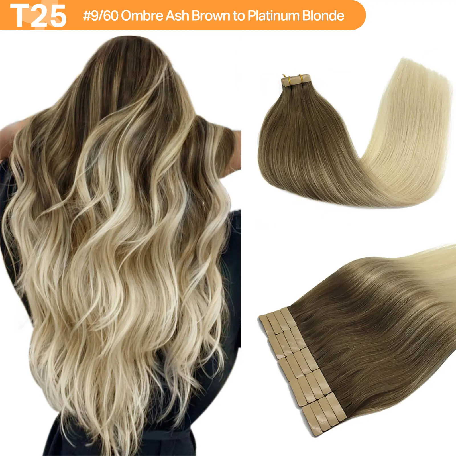 #(T9/60)P(T9/60)	Ash Brown to Platinum Blonde