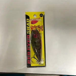 Strike King Red Eyed Shad 3/4 oz. Phantom Watermelon Red Craw