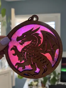 Dragon Suncatcher for Sunny Window