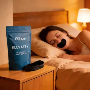 Mouth Tape for sleeping, one month supply, mouth tape, black, gentle, adhesion & 30 Strips, sports accessories, Anti Snoring Sticker Snoring Relief Sticker