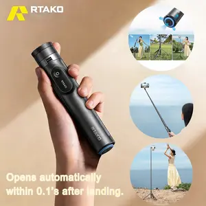 Rtako Selfie Stick Integrated Selfie Stick With Mobile Phone, Tripod, Portable For Travel, Handheld, And Universal For Landing