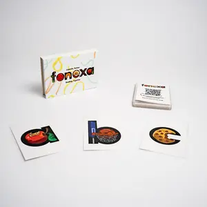 Fonexa Flashcards with Sounds & Movements | Learn Letter Sounds 2X Faster for Early Readers & ELL Students | QR Code Videos Included | Embedded Pictograph Mnemonics | Mnemonic Flashcards for Kids | Perfect for Spanish Speaking Families