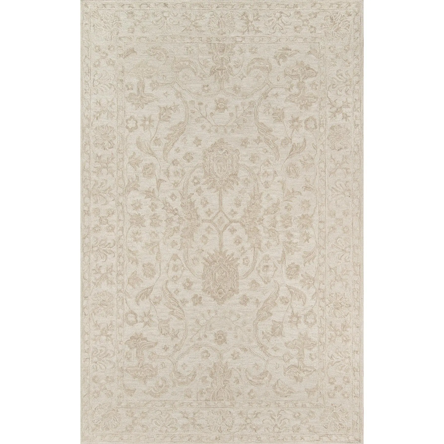Momeni Cosette COS-2 Beige Traditional Hand Tufted Rug