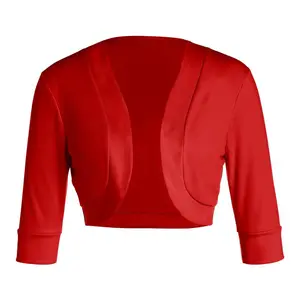 Cardigans For Women Trendy Female Cardigan Coat, Solid Color Long Sleeve Short Jacket Crop Tops