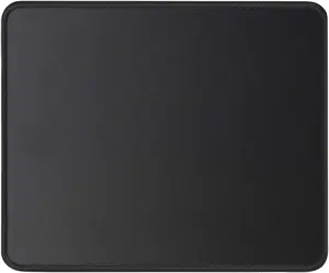 Mouse Pad with Non-Slip Rubber Base, Premium-Textured & Washable Computer Mousepad with Stitched Edges, Mouse Pads for Computers, Laptop, Gaming, Office & Home, 10.2 X 8.3 In, Black