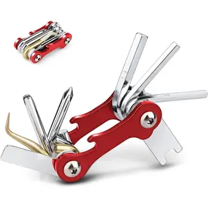 8-in-1 Mini Compact Stainless Steel Diving Multi-Tool, Portable Repair Set for Repairing & Adjusting Diver Gears, Perfect Practical Outdoor Diving Accessory