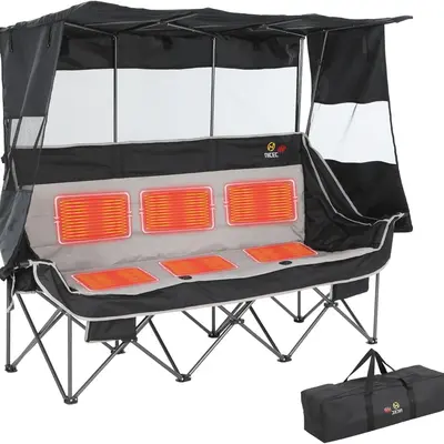 Oversize Fully Padded Camping Chair TikTok Shop