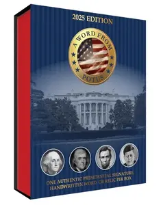 2025 A Word From POTUS Sealed Box - (1) Card Per Box!