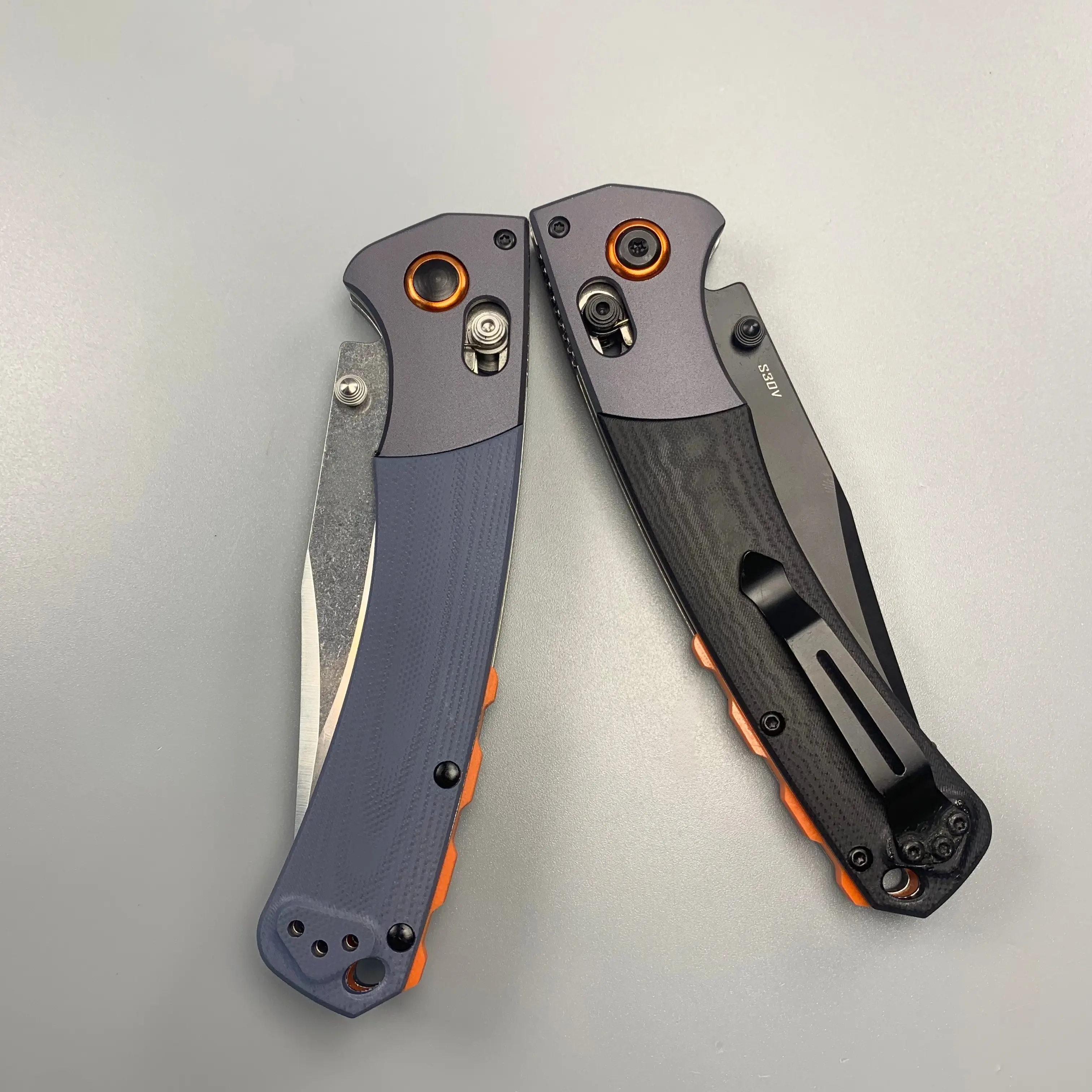 G10 Non-Slip Handle Tactical Folding Knife with High-Quality Blade, Liner Lock, One-Hand Opening Design, and Pocket Clip. Compact and Portable for Camping, Hiking, and Outdoor Activities. A Great Outdoor Gear Gift for Men.