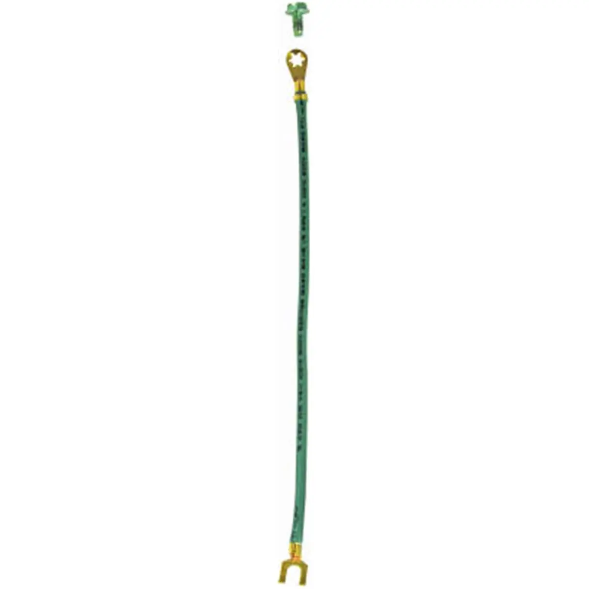 212 MAIN Gardner Bender GGP-1502 12 AWG Stranded Copper Grounding Pigtail, 2-Pack, Spade Terminal, Insulated Screw Connector for Sailing Water Sports Ground Connection, Insulation