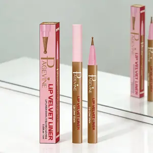 Waterproof Liquid Lip Liner Soft Matte Blurring Effect Long Lasting Durable for Photography Weddings Holiday Parties Special Events