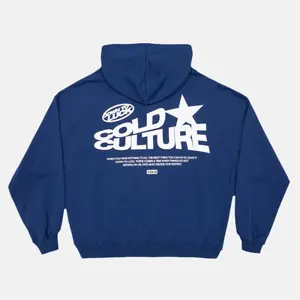 Cold Culturee Design DOWN TO LUCK HOODIE with Gildan Navy Hoodie - Trendy and Comfortable Gildan Hooded Sweatshirt, Perfect for Casual Wear, Comfortable and Relaxed Fit Pullover