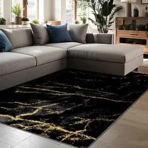 Abstract Line Pattern Floor Mat, Non-slip Soft Floor Carpet, Decorative Area Rug for Home Living Room Bedroom Hotel Dormitory, Abstract Area Rugs, Modern Indoor Rug, Geometric Pattern Rug