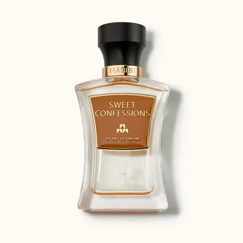 HABIBI NY Sweet Confessions Gourmand Perfume (75ml) – Pistachio, Vanilla, Almond & Dark Chocolate