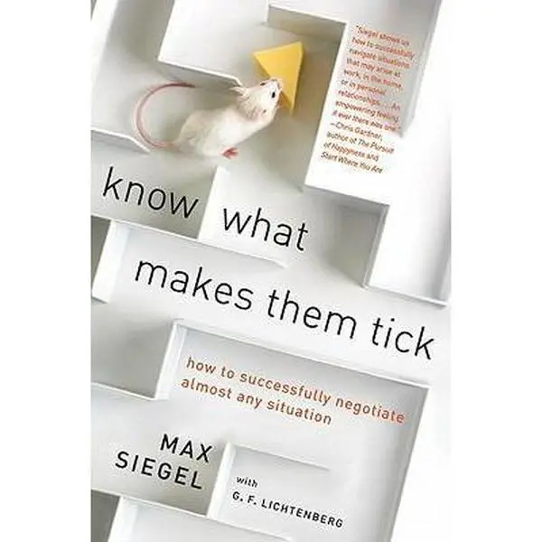 USED-Know What Makes Them Tick: How to Successfully Negotiate Almost Any Situation by Siegel, Max (Paperback)