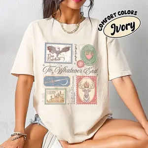 Comfort Colors® Shirt TOG Book Stamps Comfort Colors Shirt, Terrasen The Thirteen T Shirt Aelin Fireheart Tee TOG Series Gift For Book Lover