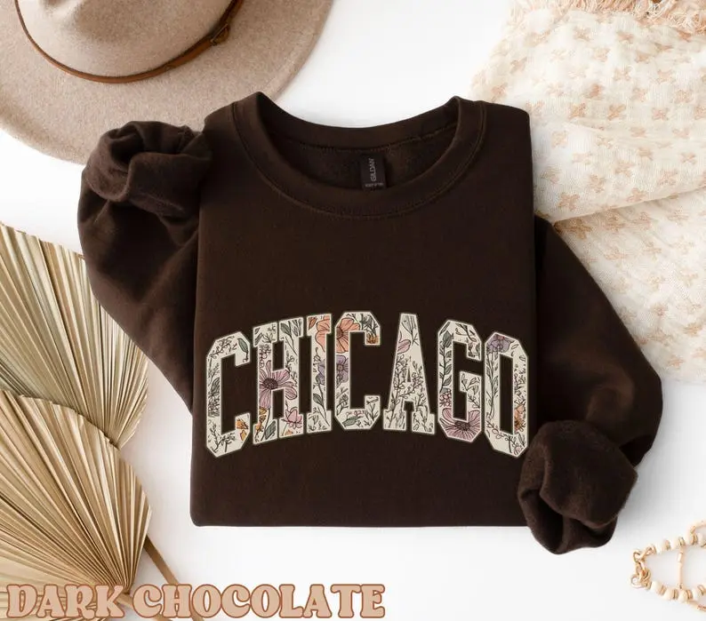Chicago Floral Sweatshirt