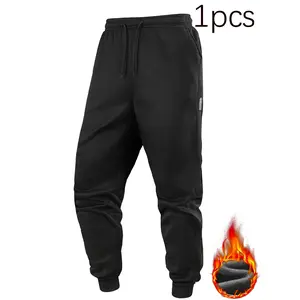Single Piece Men's Trousers Autumn Winter Jogger Pants for Running Workouts and Jogging Versatile Comfortable Design