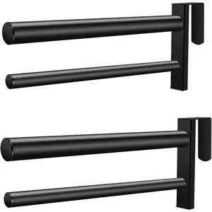 2PCS Heavy Duty Portable Removable Saddle Rack Stand with 2 Bars for English and Western Saddles