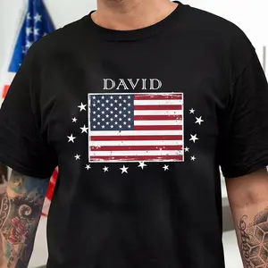 Personalized Name Descendant Of A Patriot Dark Shirt