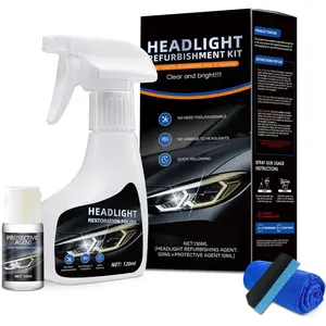Headlight Restoration Polishing Kits,Headlight Restoration Kit,Headlight Cleaner And Restorer Kit,Headlight Cleaner,Multifunctional  Headlight Polishing for   Types (1Set)