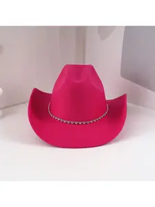 Lover gift preferably diamond-encrusted love cowboy hat sweet and cool atmosphere top hat Valentine's Day date wear styling hat Casual Summer Hat Lightweight Sun Hat