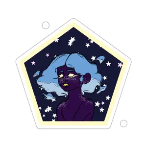 Star Child Kiss-Cut Stickers