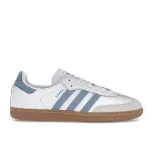adidas Women's Samba OG White Alumina Ash Blue, from StockX