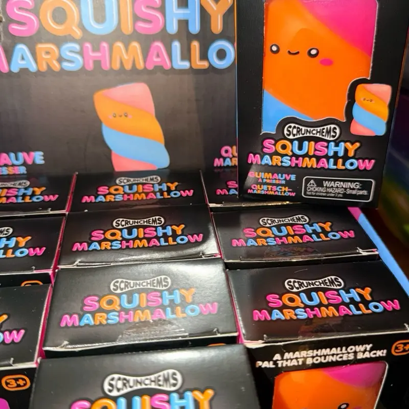 Scrunchems Squishy Marshmallow Classic & Novelty Toy, Anxiety Relief Product, Decompression Squeeze, Sensory Stress Reliever, Stress Relief Gadget, Sensory Calming Tool for Enthusiasts