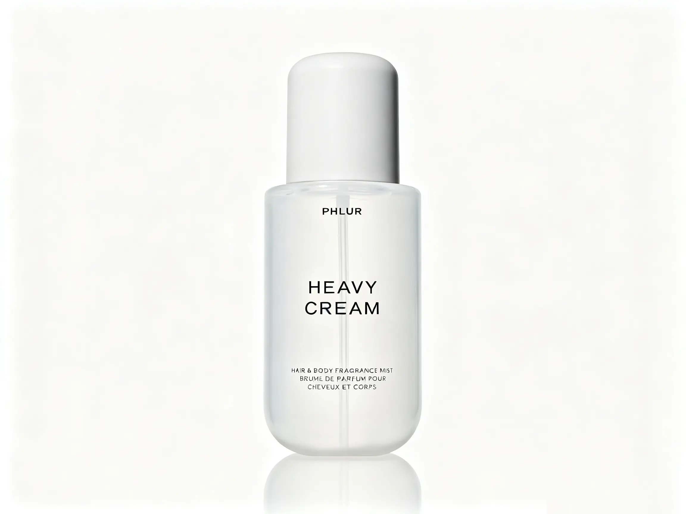 PHLUR Heavy Cream Hair & Body Mist 240ml (8 Fl Oz), Decadent Gourmand Vanilla Spray for Women, Rich Scent Featuring Marshmallow, Coconut Cream & Bright Citrus Notes