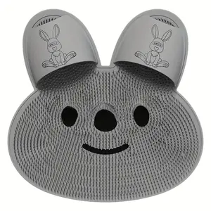 Foot Massage Brush Pad, Non-Slip Bathroom Mat with Suction Cups, Spring Home Self-Care Essential, Anti-Slip Bath Mat