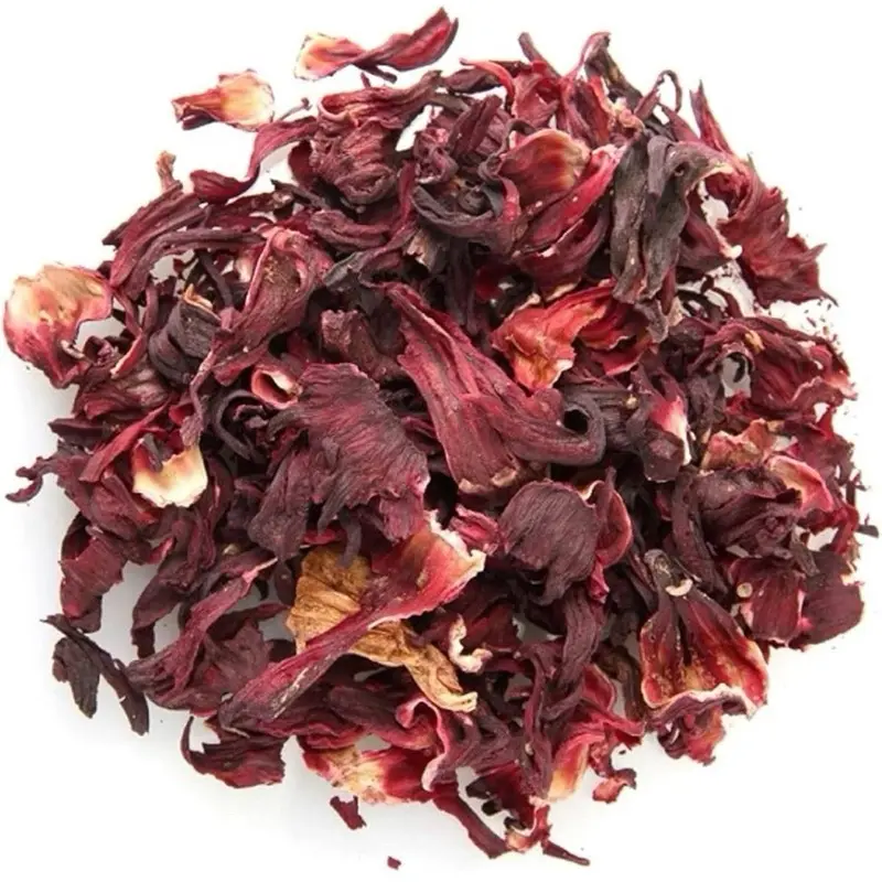 DRIED HIBISCUS FLOWERS Tea 100% Natural - 1 lb (16oz) from West Africa