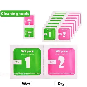 Dry Wet Cleaning Wipes Paper Dust Removal Papers FOR PHONE CASE, TRENDY AND FASHION