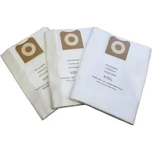 HEPA 3-Pack RIDGID compatible 12-16 Gallon VF3502 Wet Dry Vac High-Efficiency Dust Bags, Wet Dry Vacuum Filter Bags.
