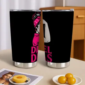 Diesel Divas Insulated Travel Tumbler Custom 20OZ Tumbler With Sliding Lid For The USA