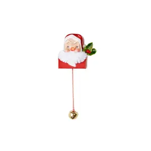 Light-Up Santa Pin