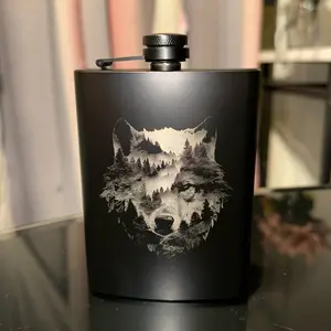 Wolf Flask