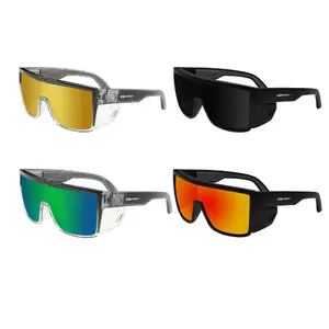 BUNDLE OF 4 BUZZ BOMB NON-POLARIZED Z87+ (Smoke, Green Mirror Crystal, Fire Red Mirror, Gold Mirror Crystal) BUNDLE OF 4 BUZZ BOMB NON-POLARIZED Z87+ (Smoke, Green Mirror Crystal, Fire Red Mirror, Gold Mirror Crystal)