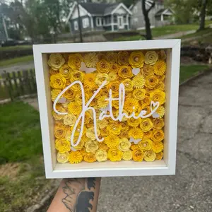 Shadow Box, Photo Display Shadow Box for Room Decoration, Artistic Home Decor Photo Frame